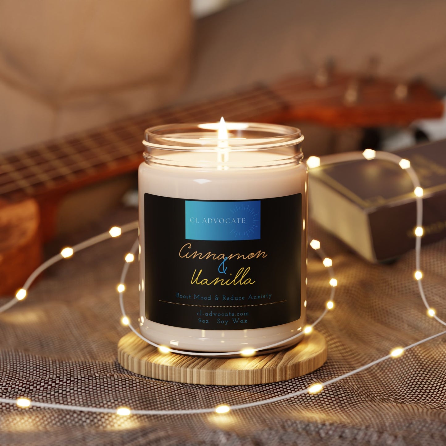 Cinnamon & Vanilla 9oz Candle