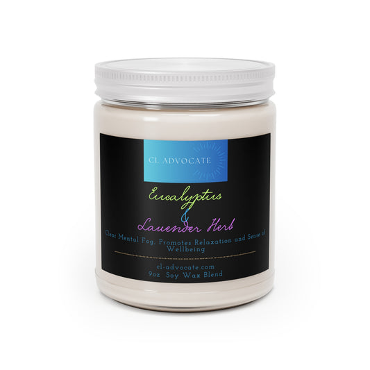 Eucalyptus Lavender Herb 9oz Candle