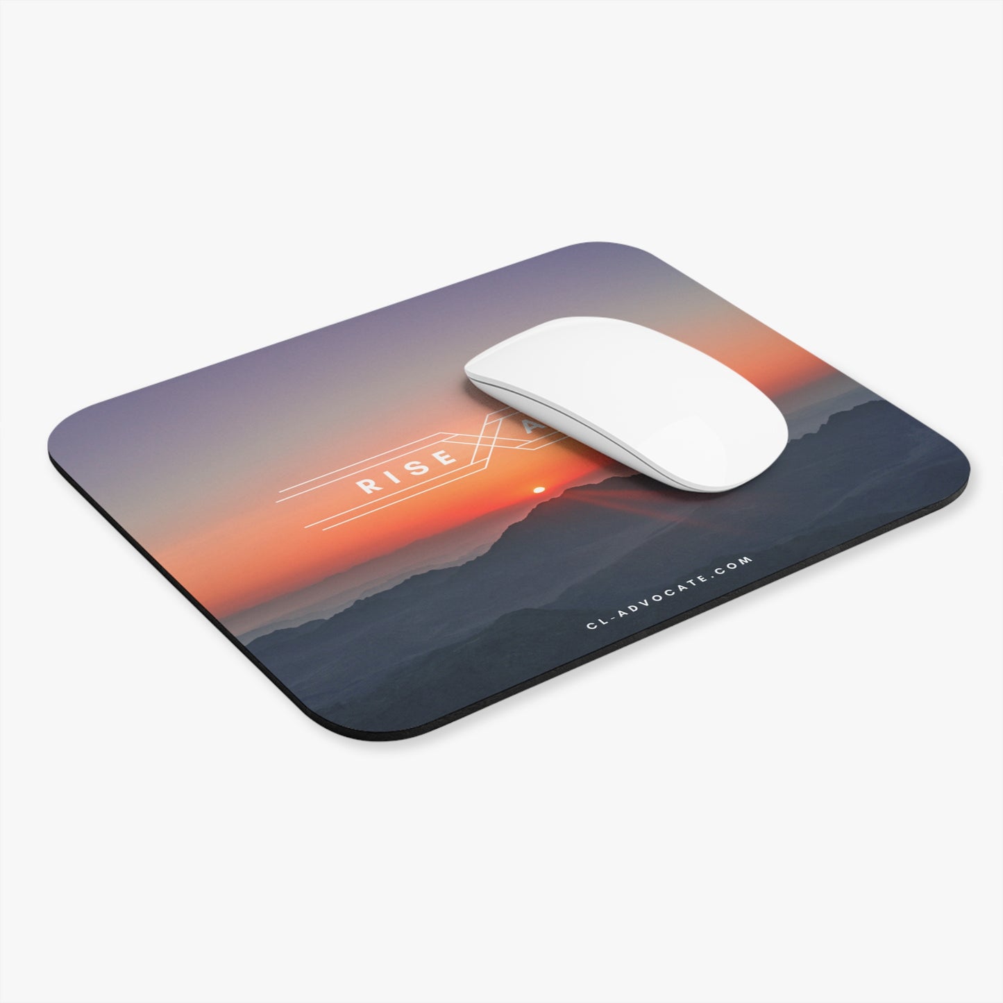 Rise Above Mouse Pad (Rectangle)