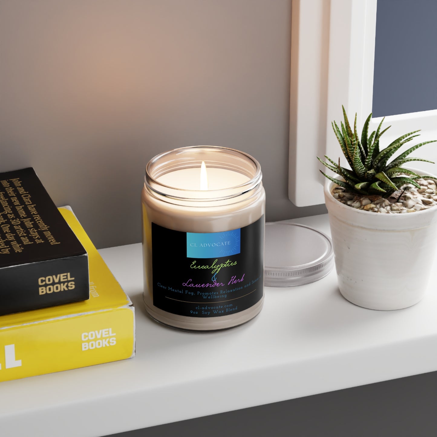 Eucalyptus Lavender Herb 9oz Candle