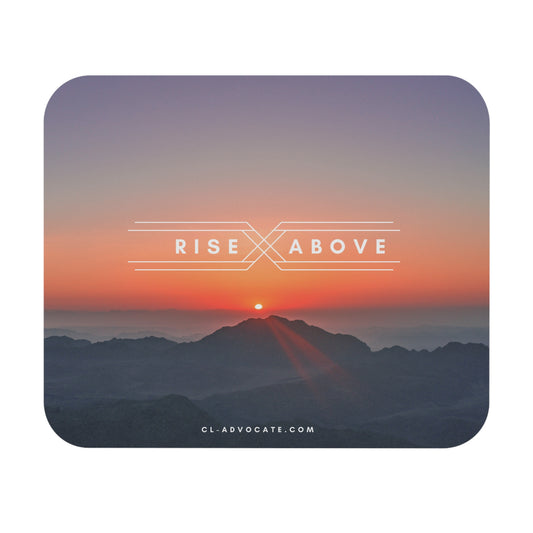 Rise Above Mouse Pad (Rectangle)