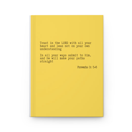 Trust in the Lord Hardcover Matte Journal