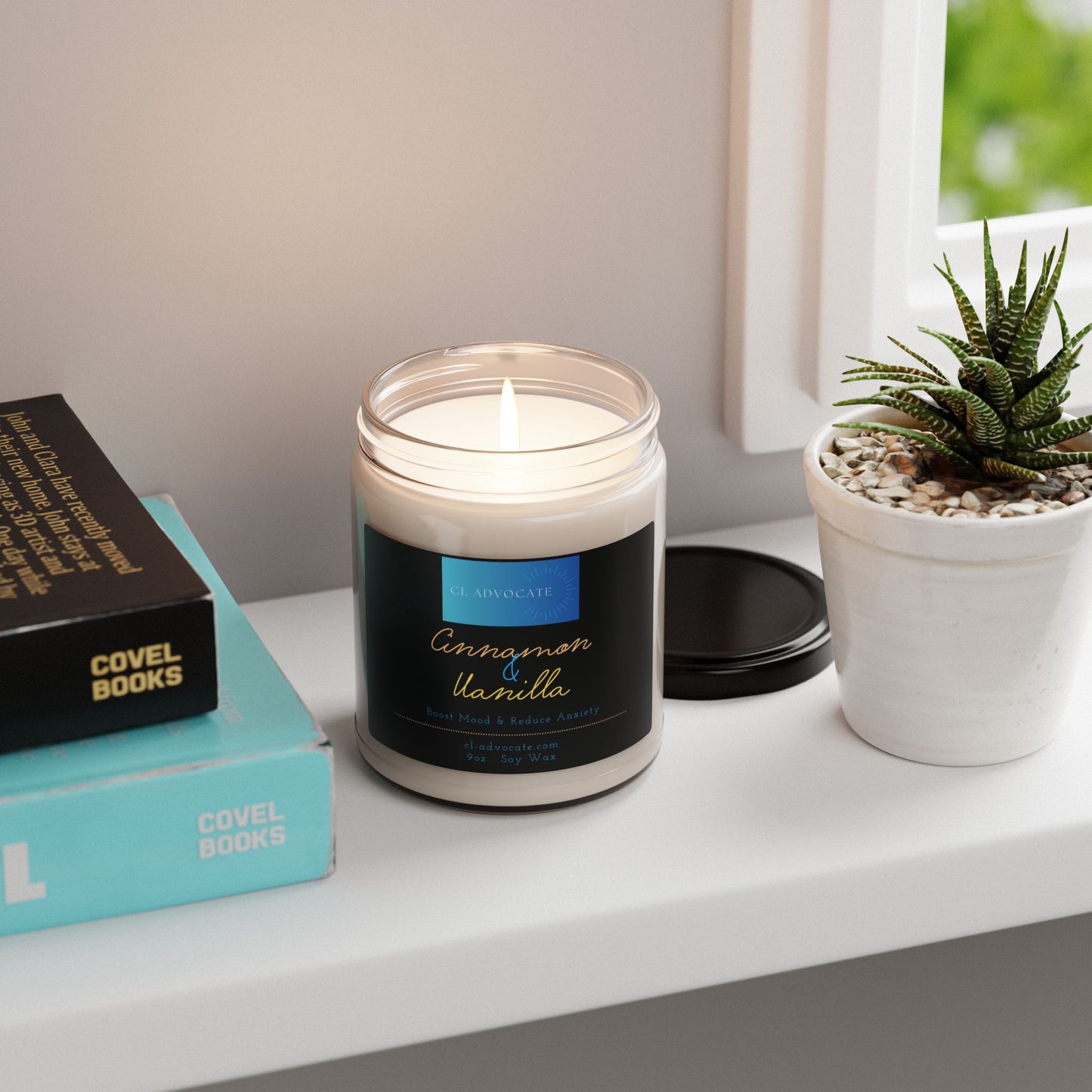 Cinnamon & Vanilla 9oz Candle